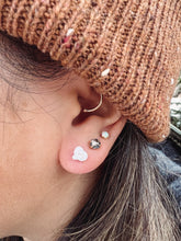 Load image into Gallery viewer, Knot Studs - White