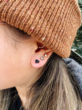 Load image into Gallery viewer, Knot Studs - Black