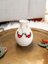 Load image into Gallery viewer, Christmas Florals Dangle