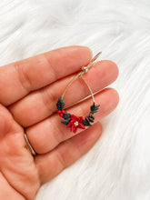 Load image into Gallery viewer, Christmas Florals Dangle
