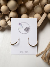 Load image into Gallery viewer, Hoop Olive Beads
