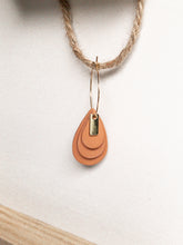 Load image into Gallery viewer, Teardrop Hoops in Mauve
